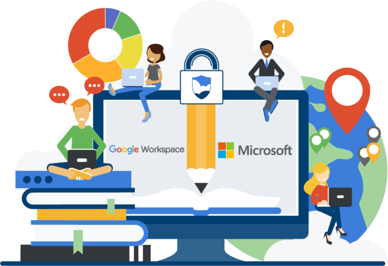 Cloud Monitoring Service for Google Workspace, Microsoft, etc. at SafeAeon