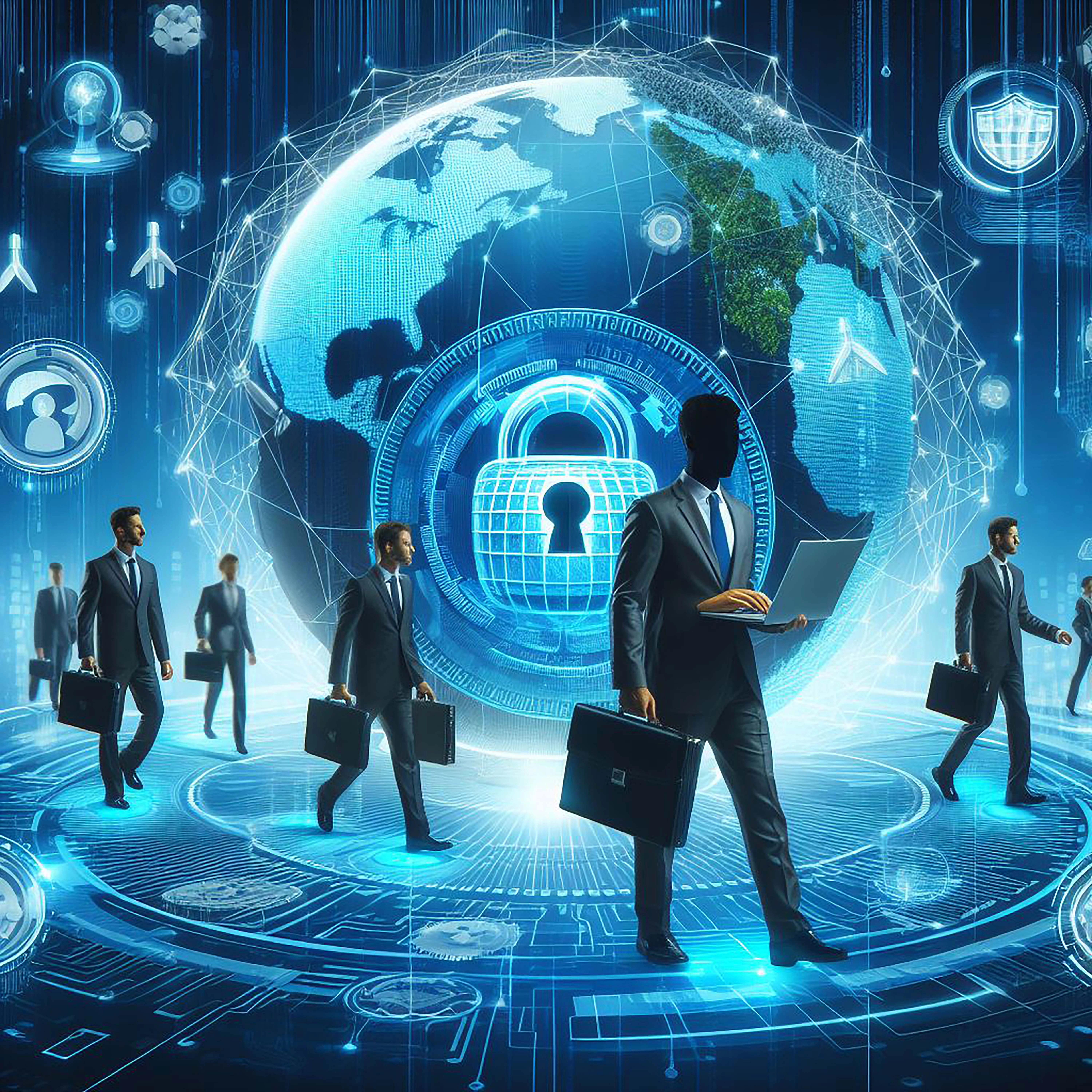 Enterprise cybersecurity involves protecting large organizations' digital assets from cyber threats.