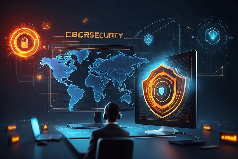 Advanced defense system for detecting global enterprise cyber threats.